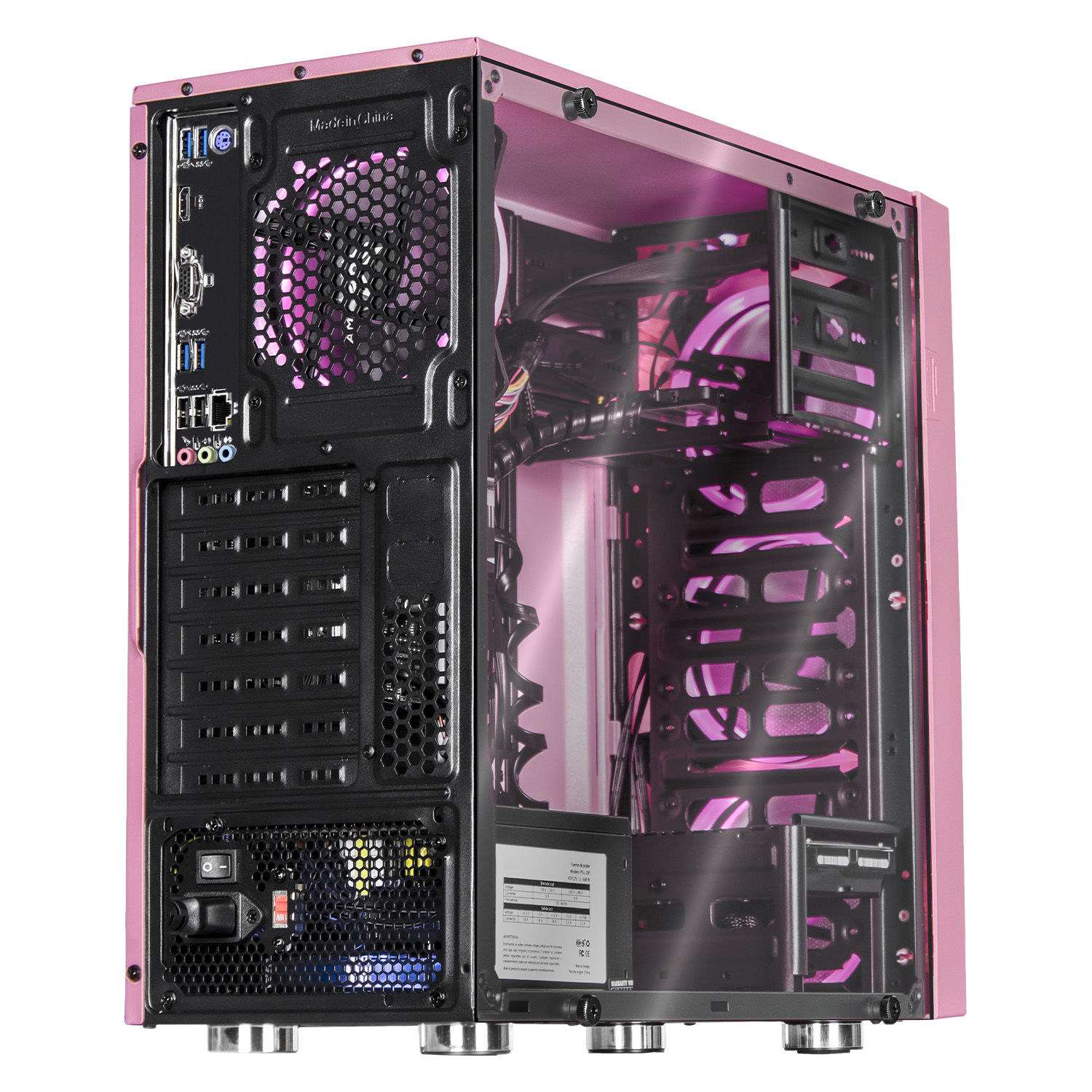 Xtreme PC Gaming AMD Radeon Vega Renoir Ryzen 5 5600G 16GB SSD 240GB 2TB Monitor 27 WIFI Pink 