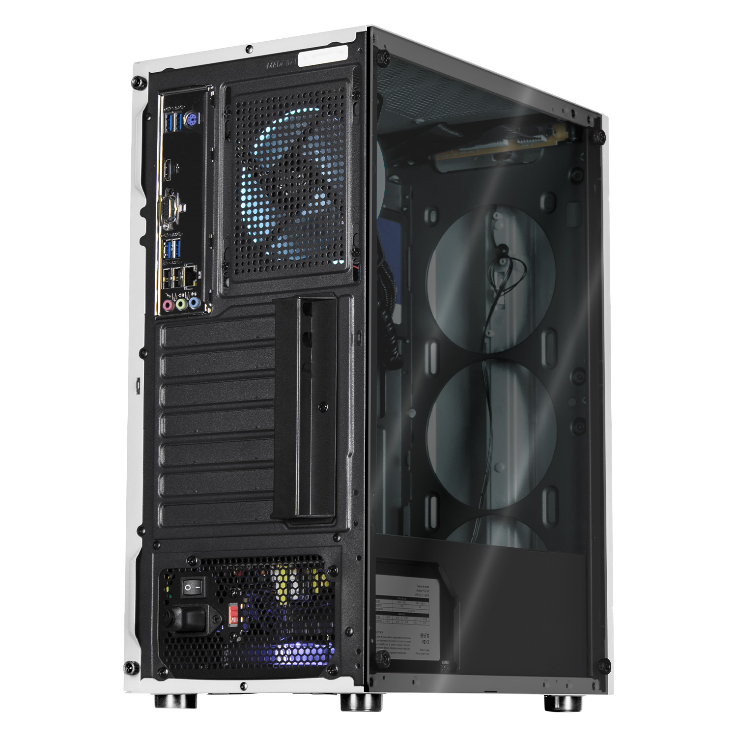 Xtreme PC Gaming AMD Radeon Vega Renoir Ryzen 5 5600G 16GB SSD 240GB 2TB Monitor 27 WIFI White 