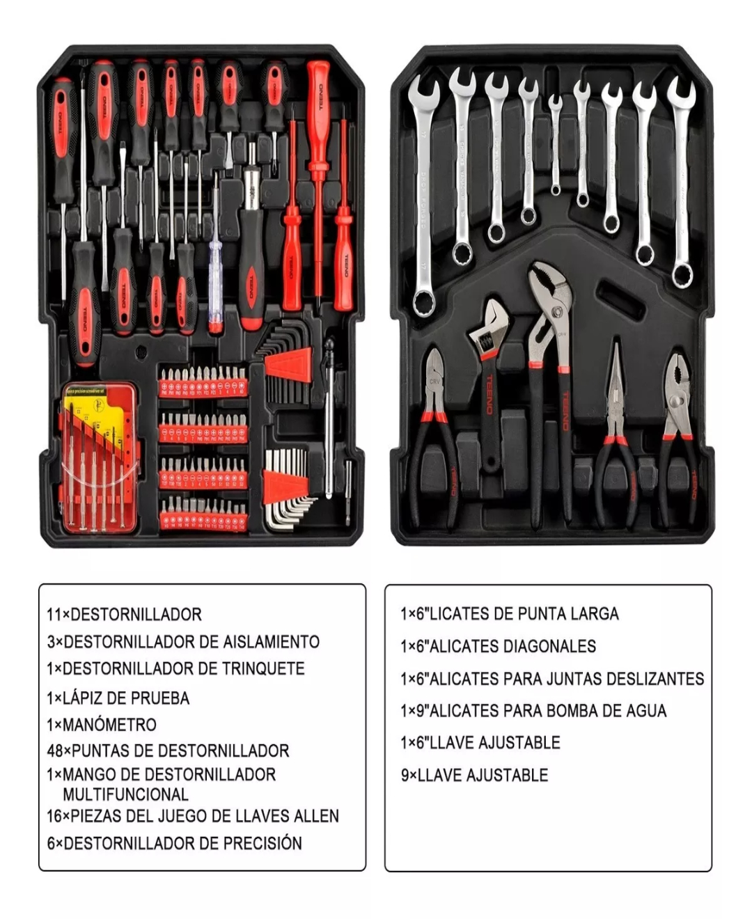 Juego De Herramientas De Taller Mecánico, 512 Piezas