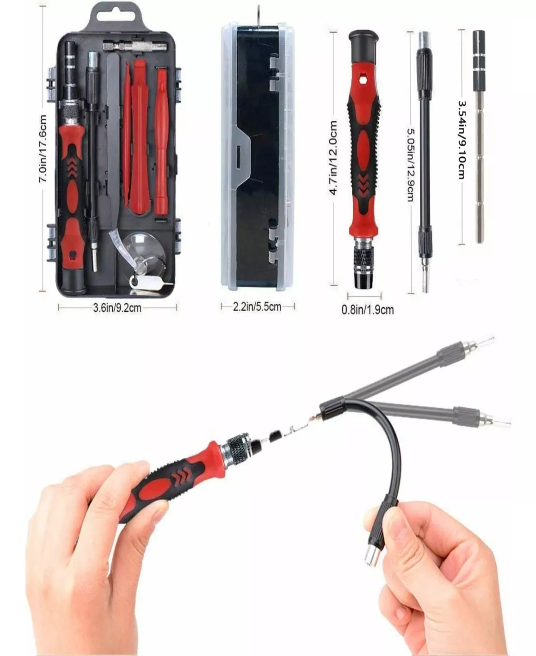 Kit De Desarmador Herramientas Reparo Precisión Pc 115 En 1