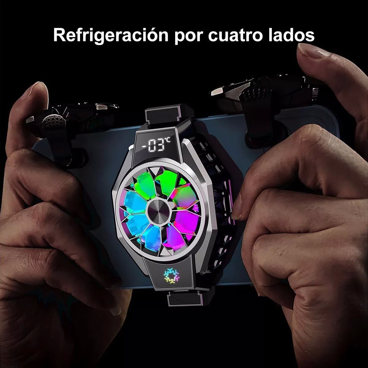 Ventilador Para iPhone Enfriamiento Del Celular Gamer