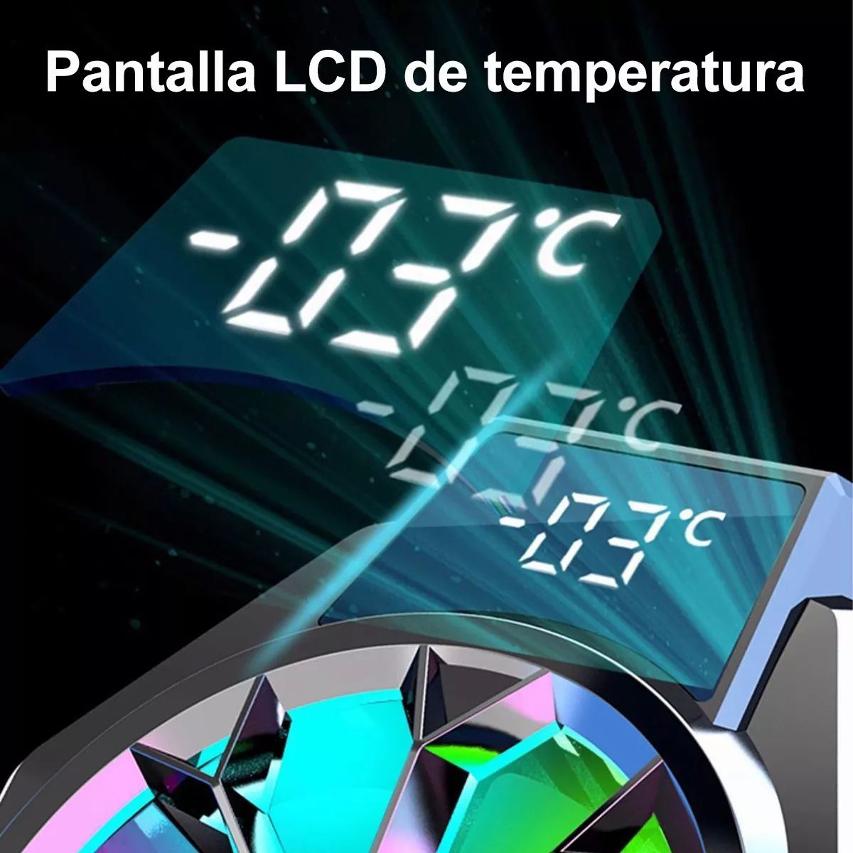 Ventilador Para iPhone Enfriamiento Del Celular Gamer