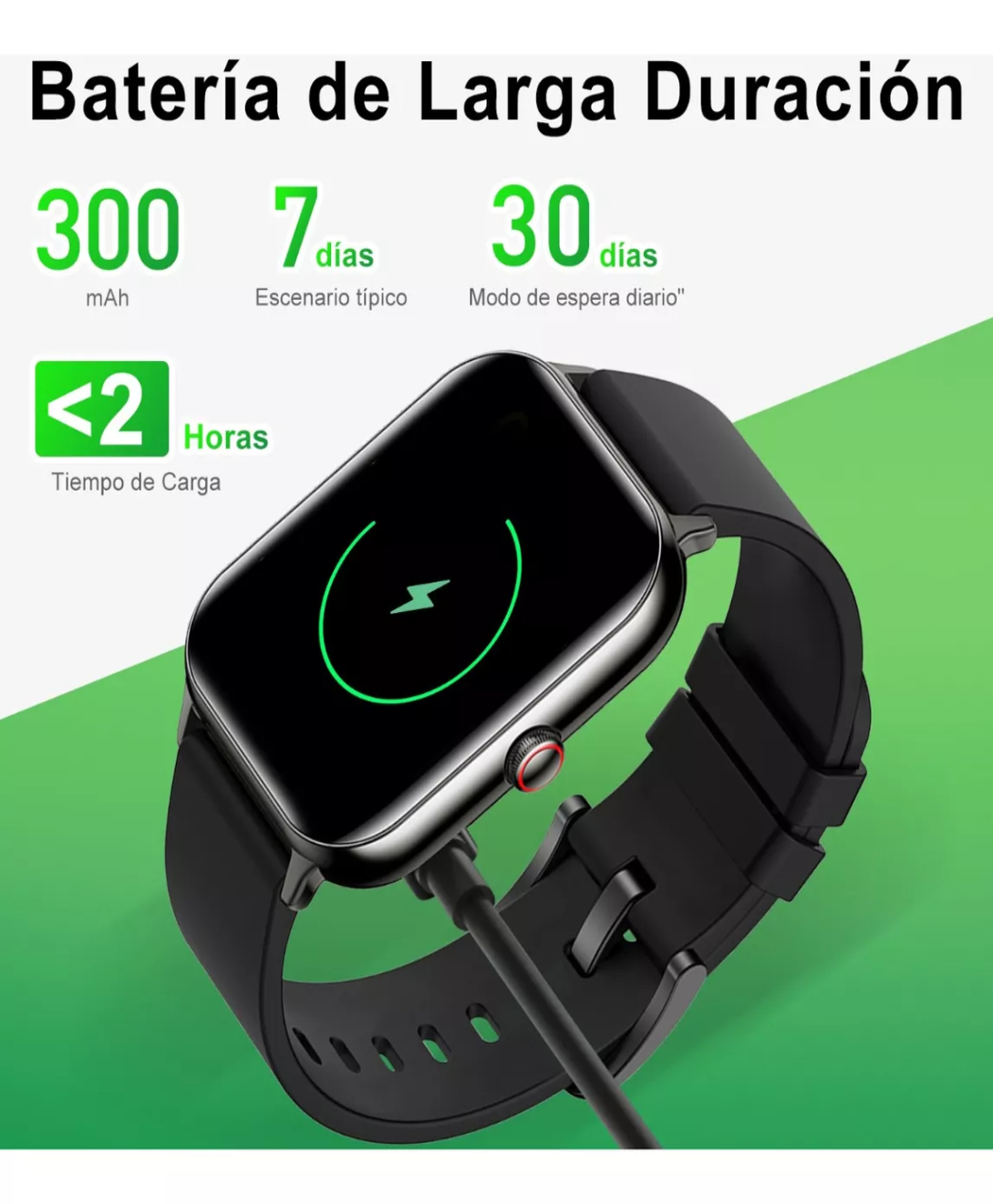 Tiempo de outlet carga de smartwatch