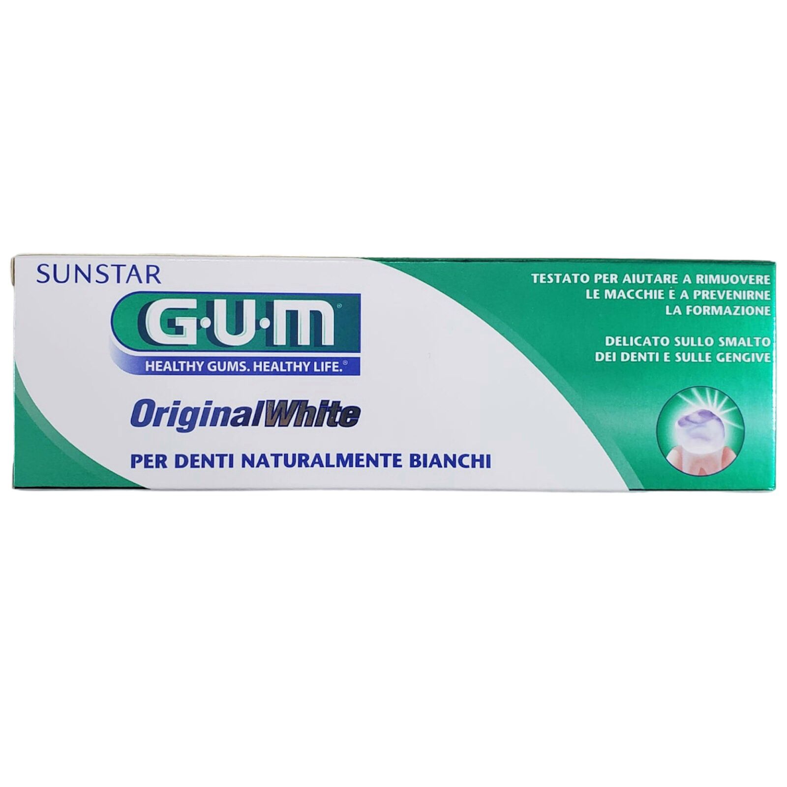Pasta blanqueadora original white gum 75ml