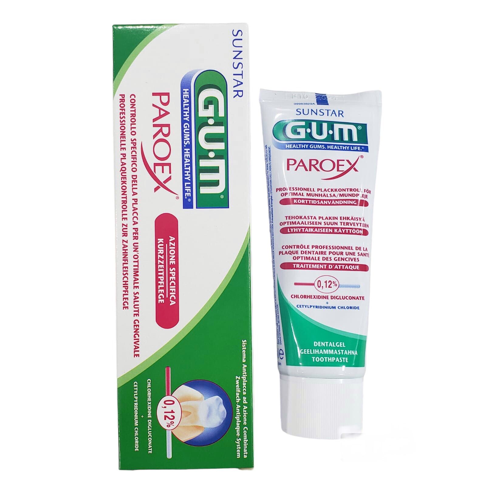 Paroex Pasta Para Gingivitis Con Clorhexidina 0.12% 75ml