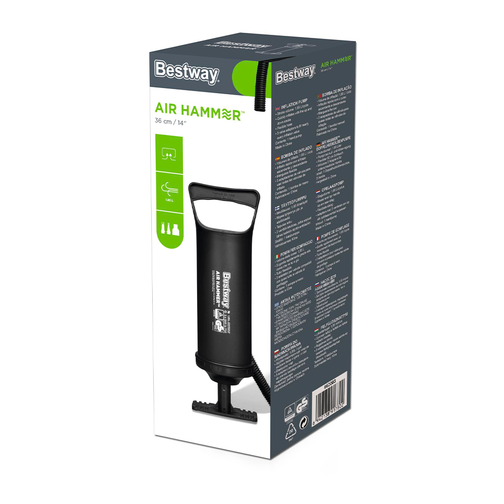 Cama Inflable Colchón Individual Bestway Camping + Bomba.