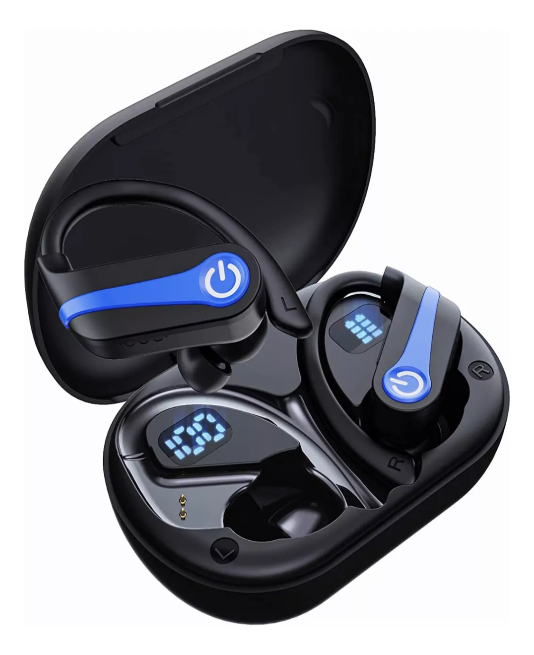 Auriculares inalámbricos con Bluetooth. Auriculares para  deporte/trabajo/gym.