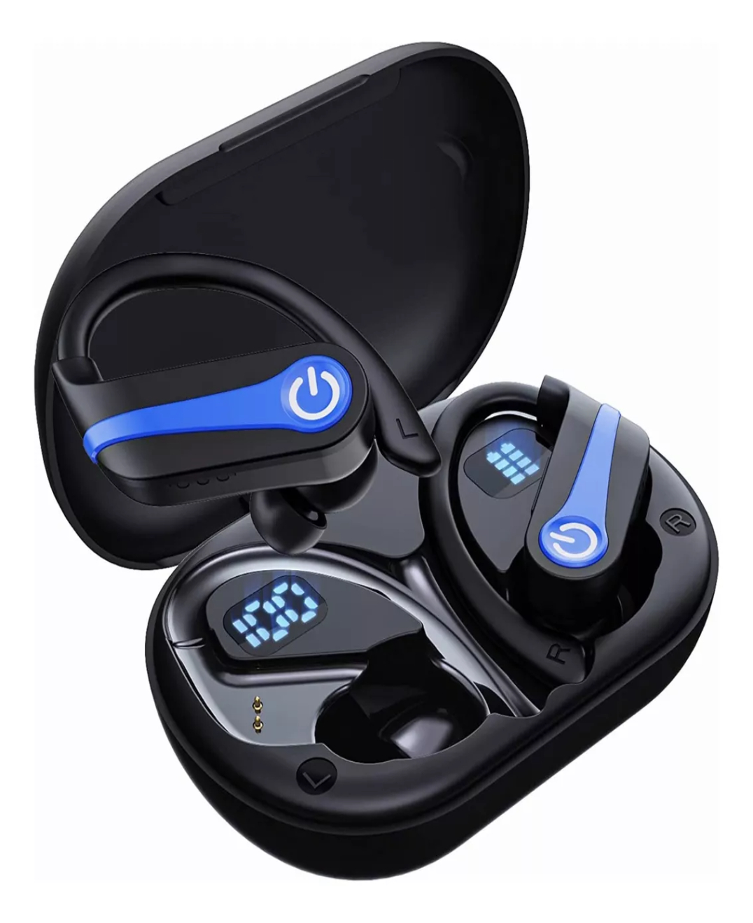 Auriculares Deportivos Inalámbricos Bluetooth Con Gancho