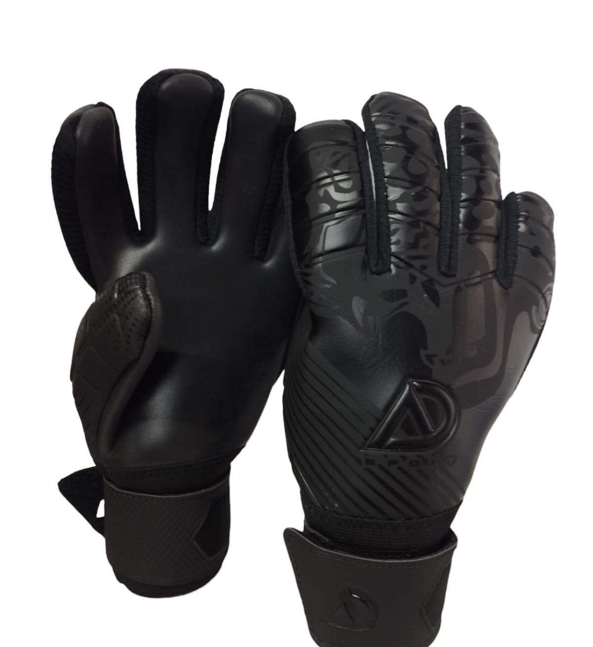 Guantes Para Portero Modelo Ad Sport Xaguar Negro Total | Sin Varillas Con Envio Gratis | Mundo Arquero