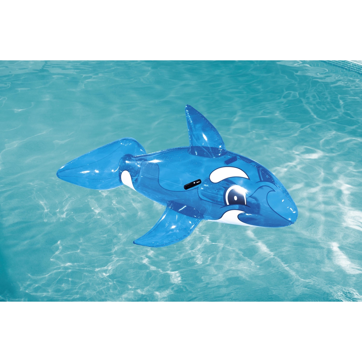 Montable Ballena color azul 1.57 metros x 94centimetros caja (1)