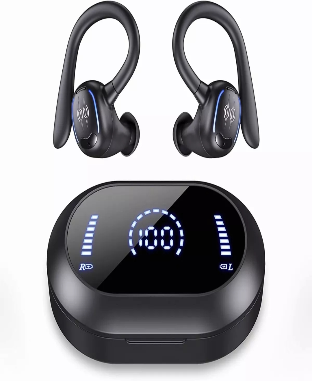 Auriculares Deportivos Bluetooth Impermeables Con Gancho
