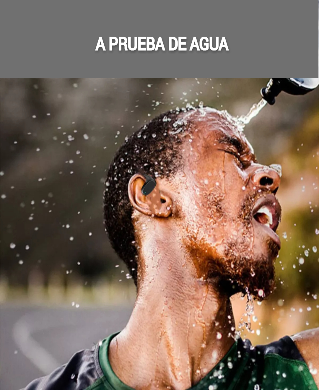 Auriculares Deportivos Bluetooth Impermeables Con Gancho