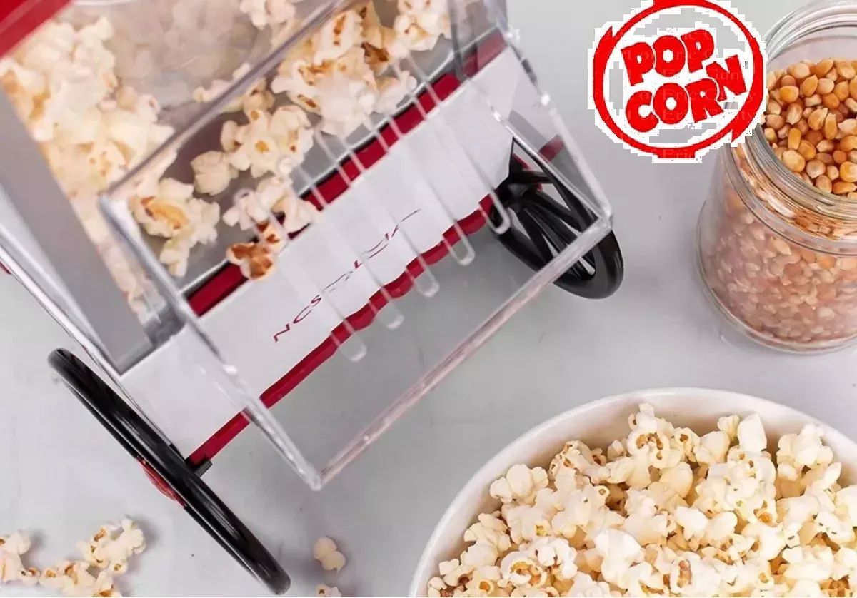 Máquina para Preparar Palomitas Nostalgia Rojo NHAP521RW