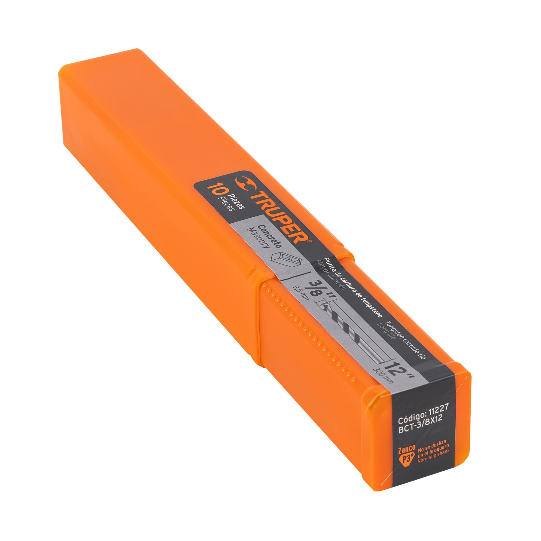 BROCA PARA CONCRETO DE 1/2 X 6", TRUPER 11230