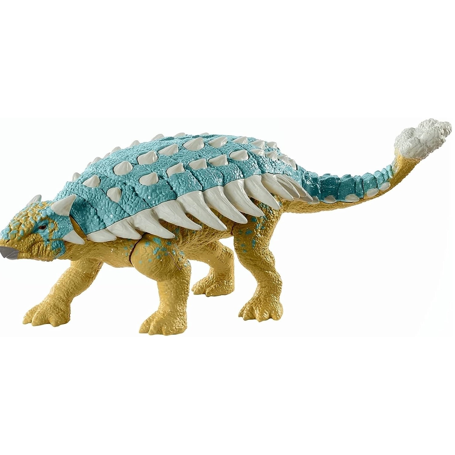 Ankylosaurus Jurassic World Ruge y Ataca Figura de Accion Mattel