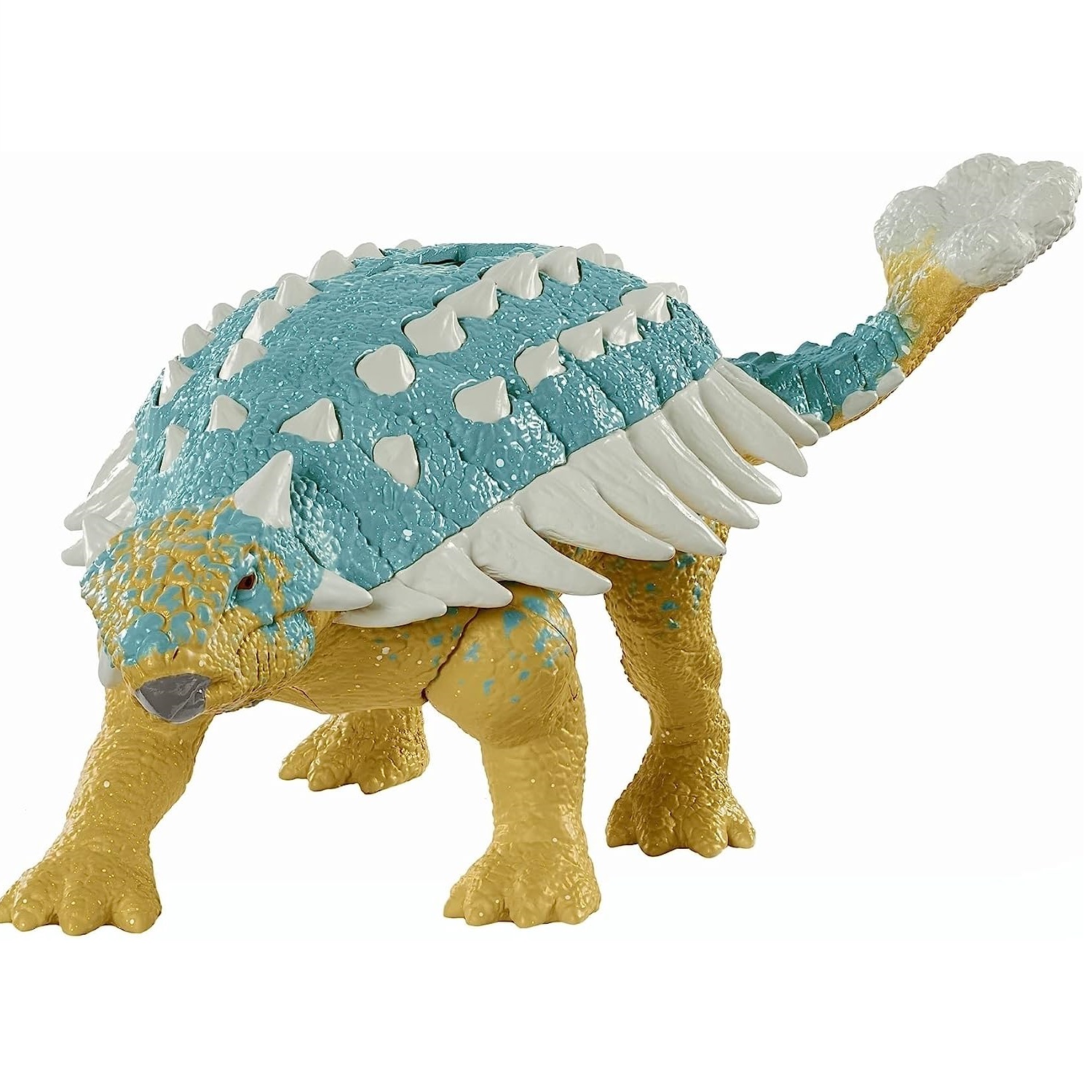 Ankylosaurus Jurassic World Ruge y Ataca Figura de Accion Mattel