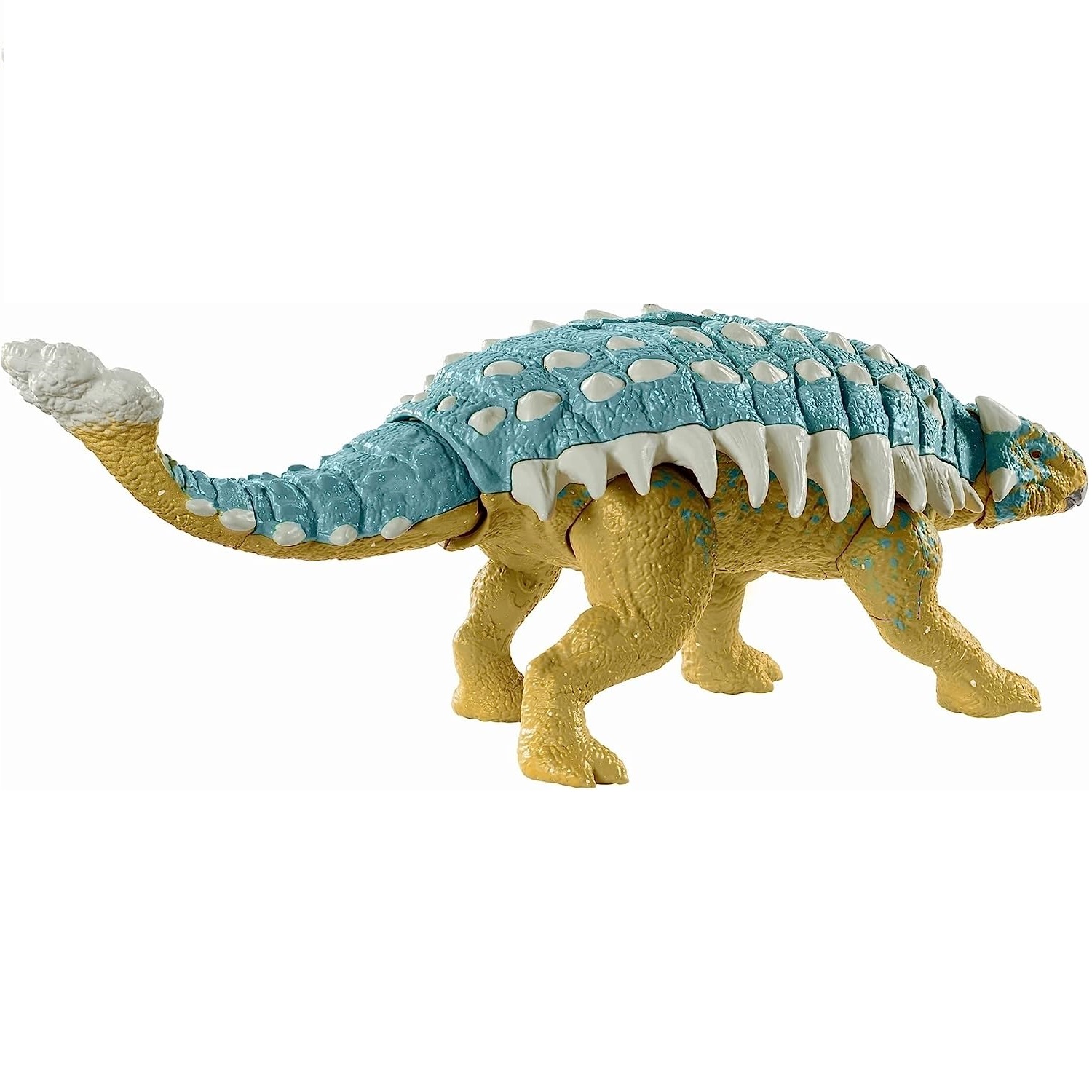 Ankylosaurus Jurassic World Ruge y Ataca Figura de Accion Mattel