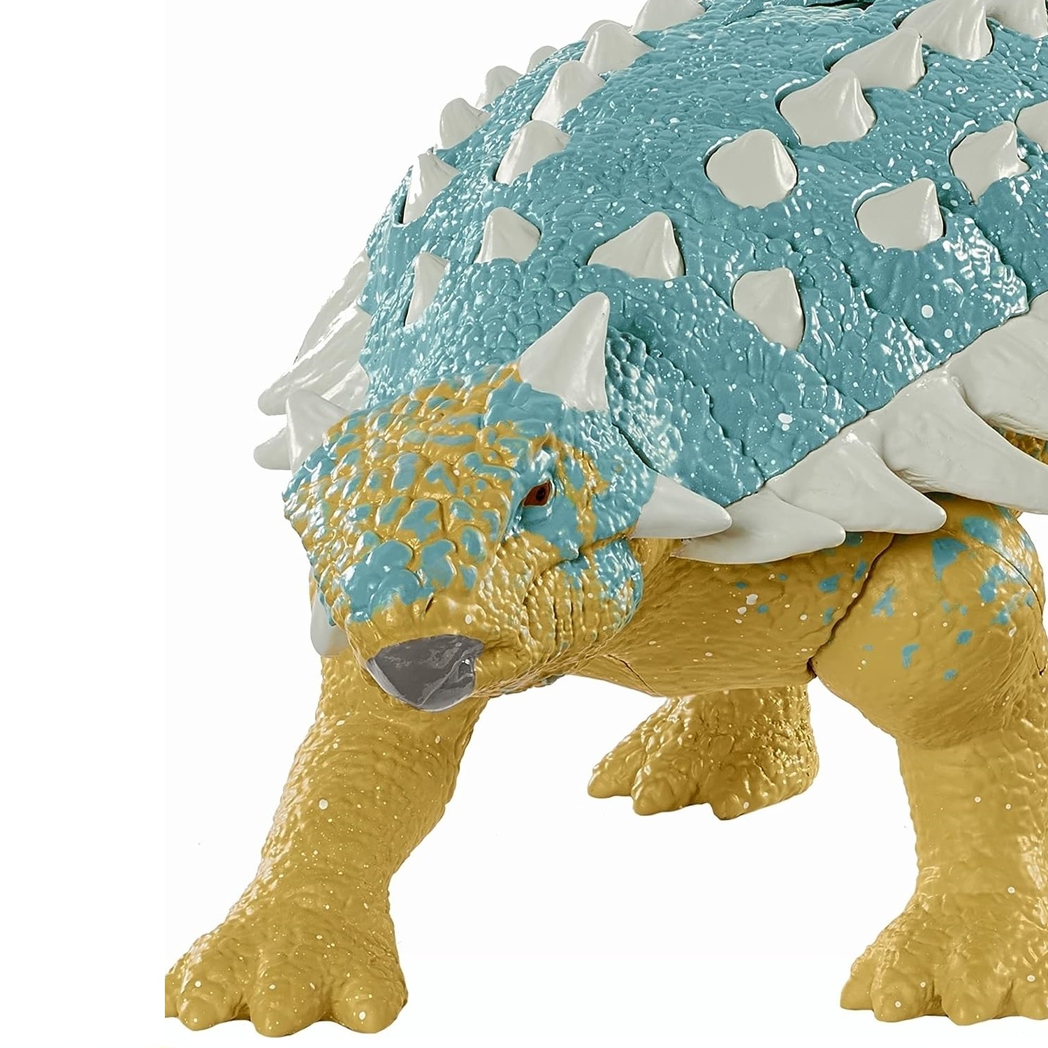 Ankylosaurus Jurassic World Ruge y Ataca Figura de Accion Mattel