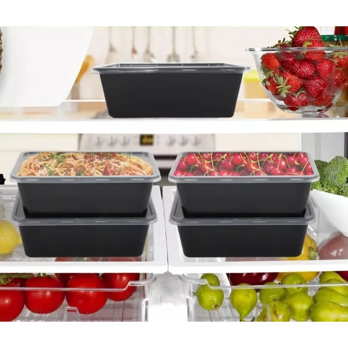 50 piezas Recipiente comida