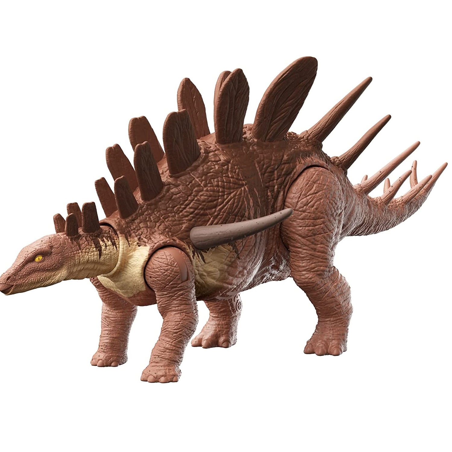 Kentrosaurus Jurassic World, Kentrosaurus, Ruge y Ataca, Juguete para niños de 4 años en adelante Jurassic PARK