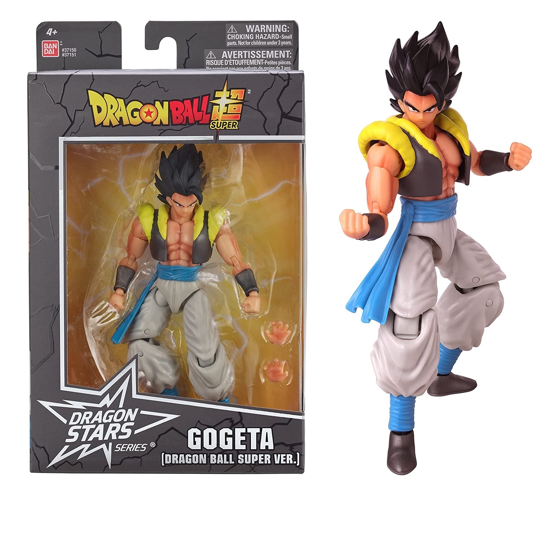 Gogeta Exclusiva de Hobby Serie 19 BANDAI Dragon Stars Dragon Ball Super Figura