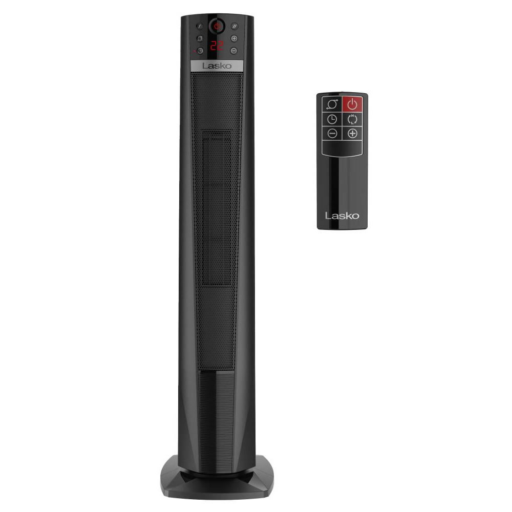 Calefactor Cerámico En Torre Lasko CT32791M Con Control Remoto SMS