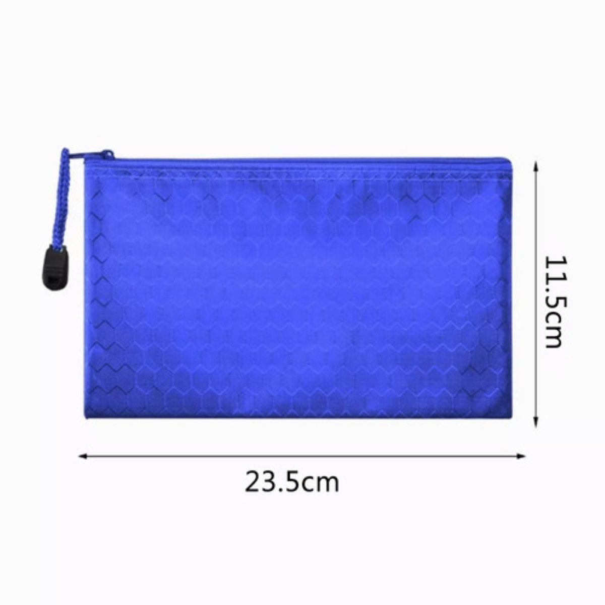 12 Lapiceras O Cosmetiqueras De Plastico Con Cierre Colores 