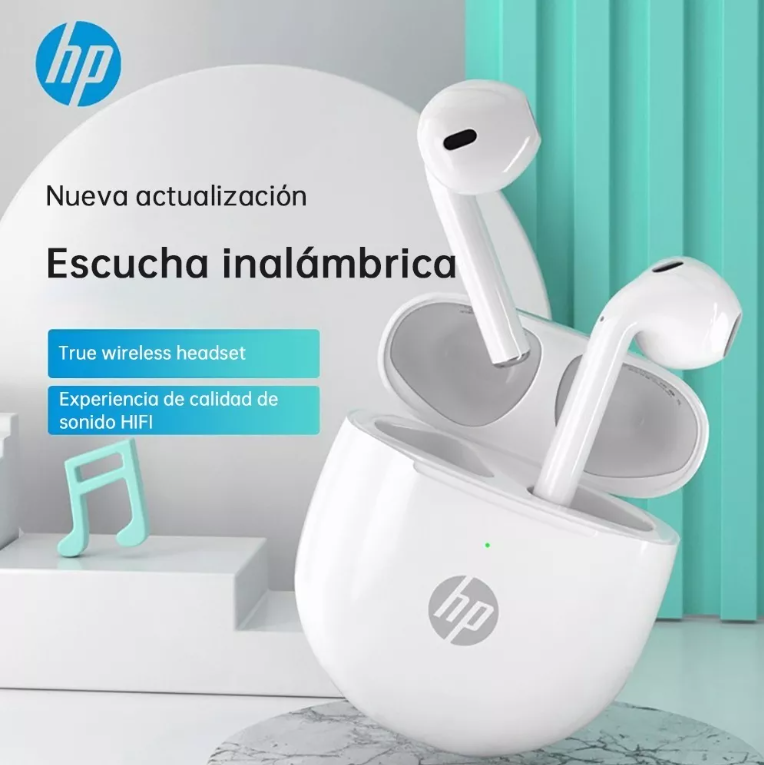 Auriculares Bluetooth Hp Nh10 - Blancos