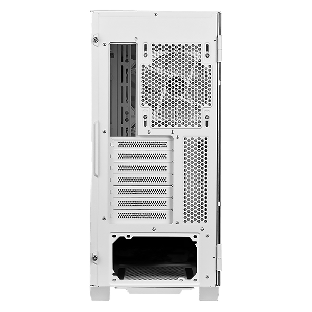 Gabinete Gamer MSI MPG VELOX 100R WHITE ATX 4 Fan ARGB Cristal Templado Blanco 