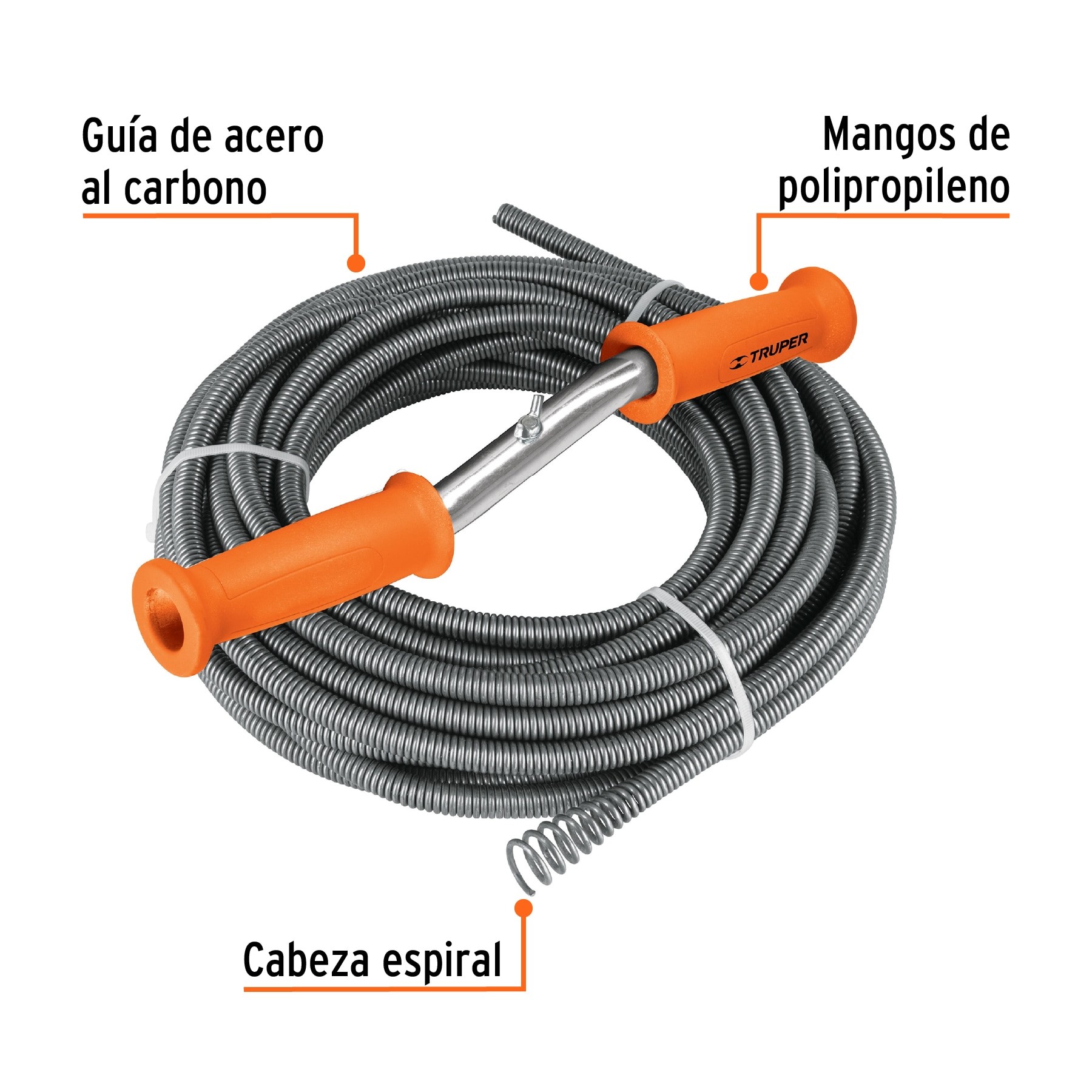 DESTAPACAÑOS DE 15 M TIPO BARRENO CON MANIVELA, TRUPER 15150