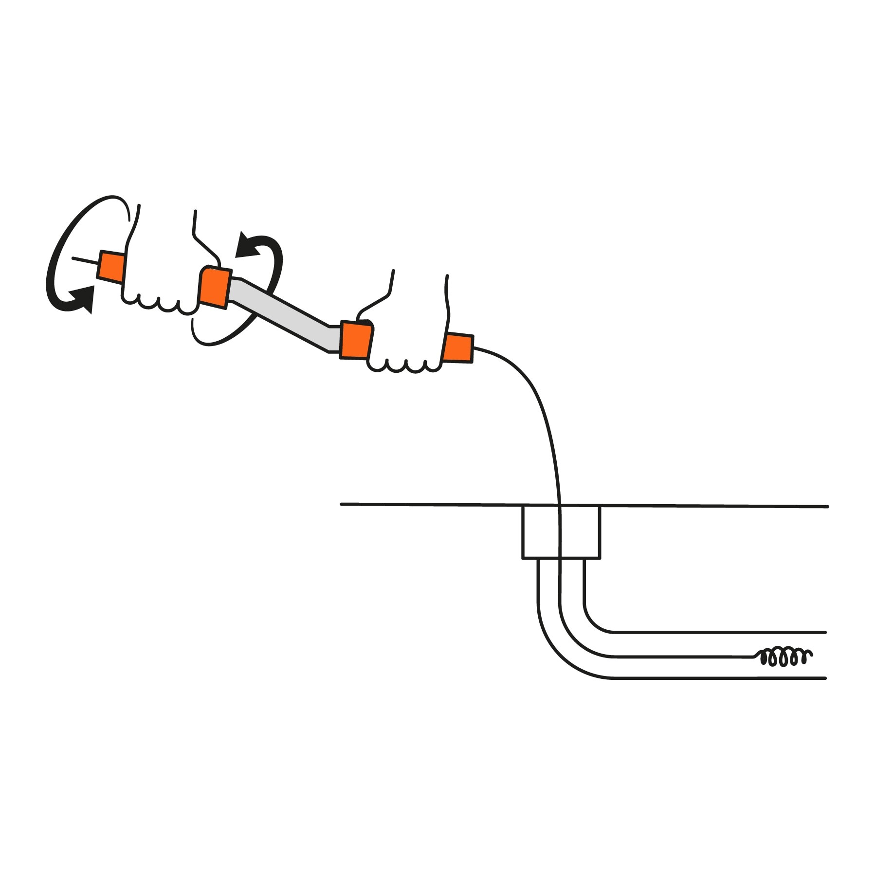 DESTAPACAÑOS DE 15 M TIPO BARRENO CON MANIVELA, TRUPER 15150
