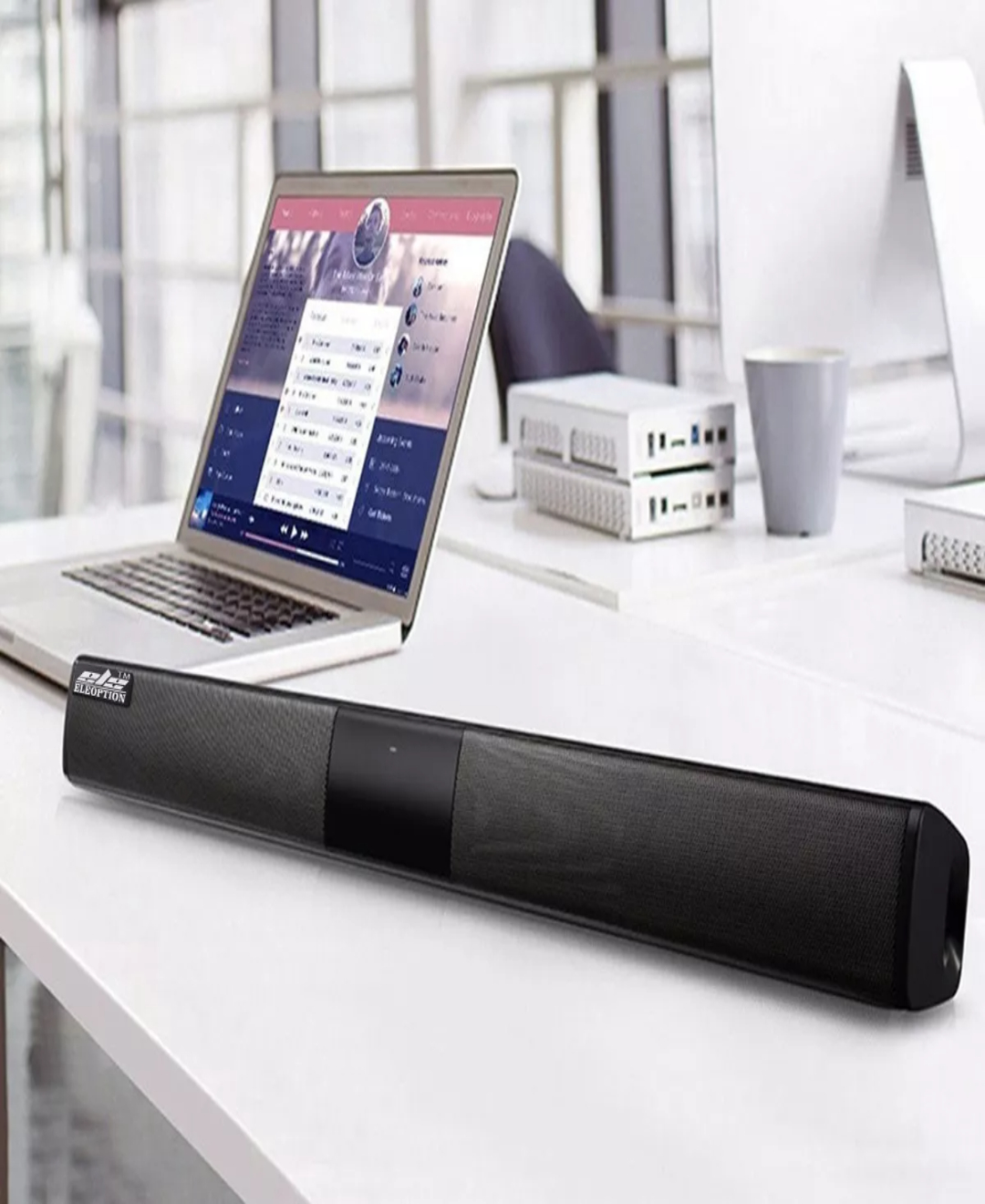 Barra De Sonido Eleoption Bs-28b Bocina Bluetooth Recargable