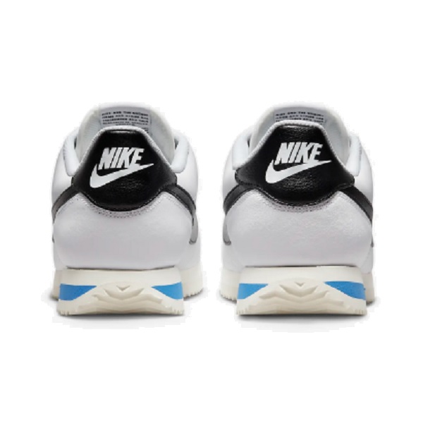 Tenis Nike Cortez Blanco/negro/azul Casual Hombre