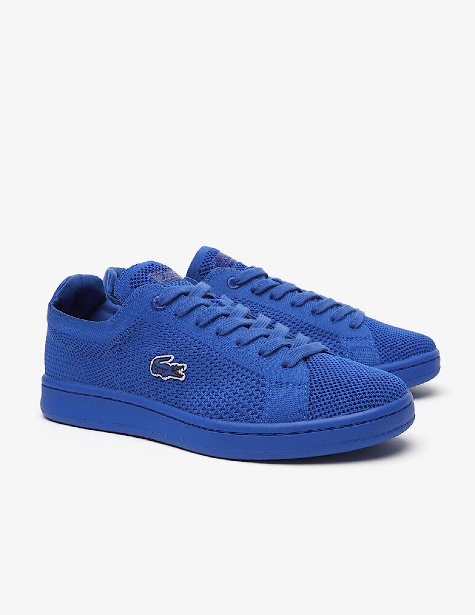 TENIS LACOSTE CARNABY PIQUEE TRIPLE BLUE