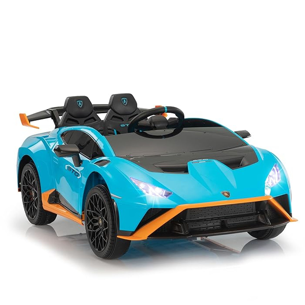 Carro Montable Electrico 12 V Lamborghini Huracan STO Azul