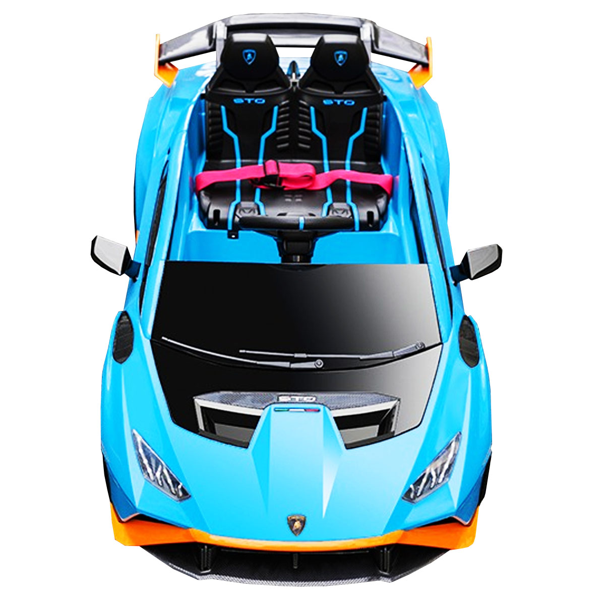 Carro Montable Electrico 12 V Lamborghini Huracan STO Azul