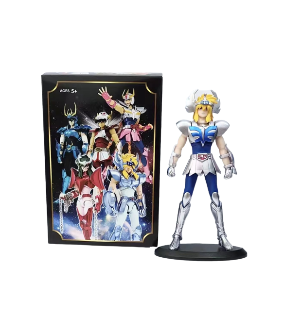 Figura Hyoga de Cisne Caballeros Del Zodiaco Saint Seiya 19 Cm