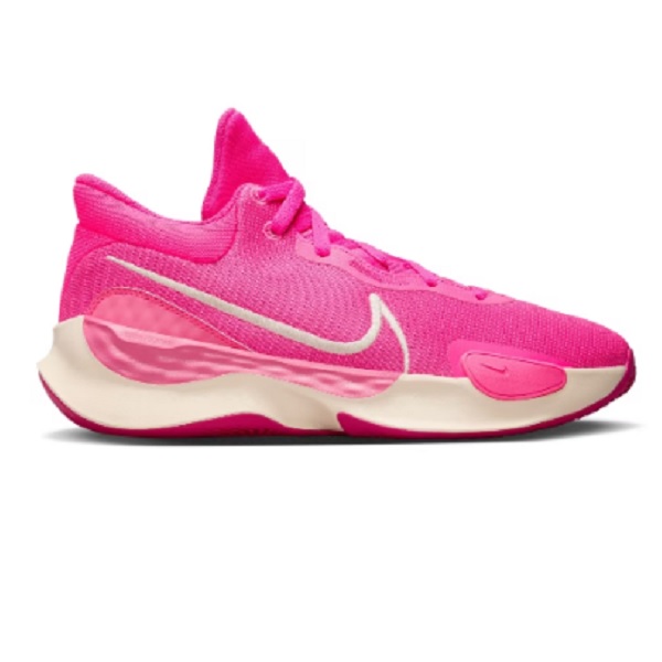 Tenis Nike Renew Elevate 3 Rosa Basketball Hombre