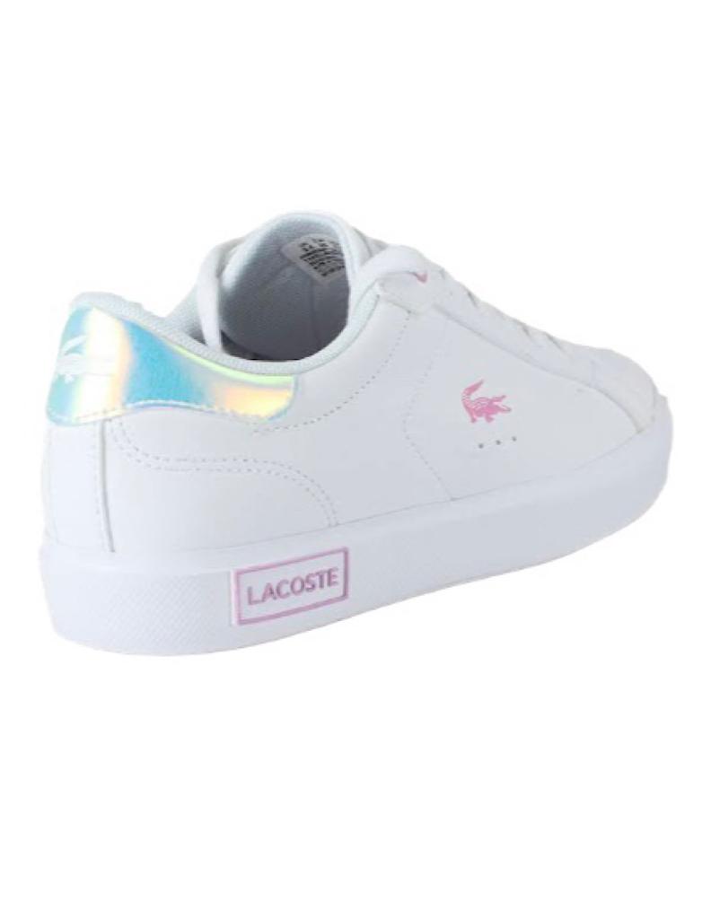 TENIS LACOSTE POWERCOURT 222 BLANCO CON TORNASOL