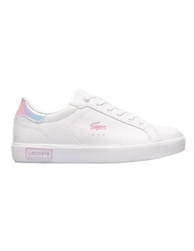 TENIS LACOSTE POWERCOURT 222 BLANCO CON TORNASOL