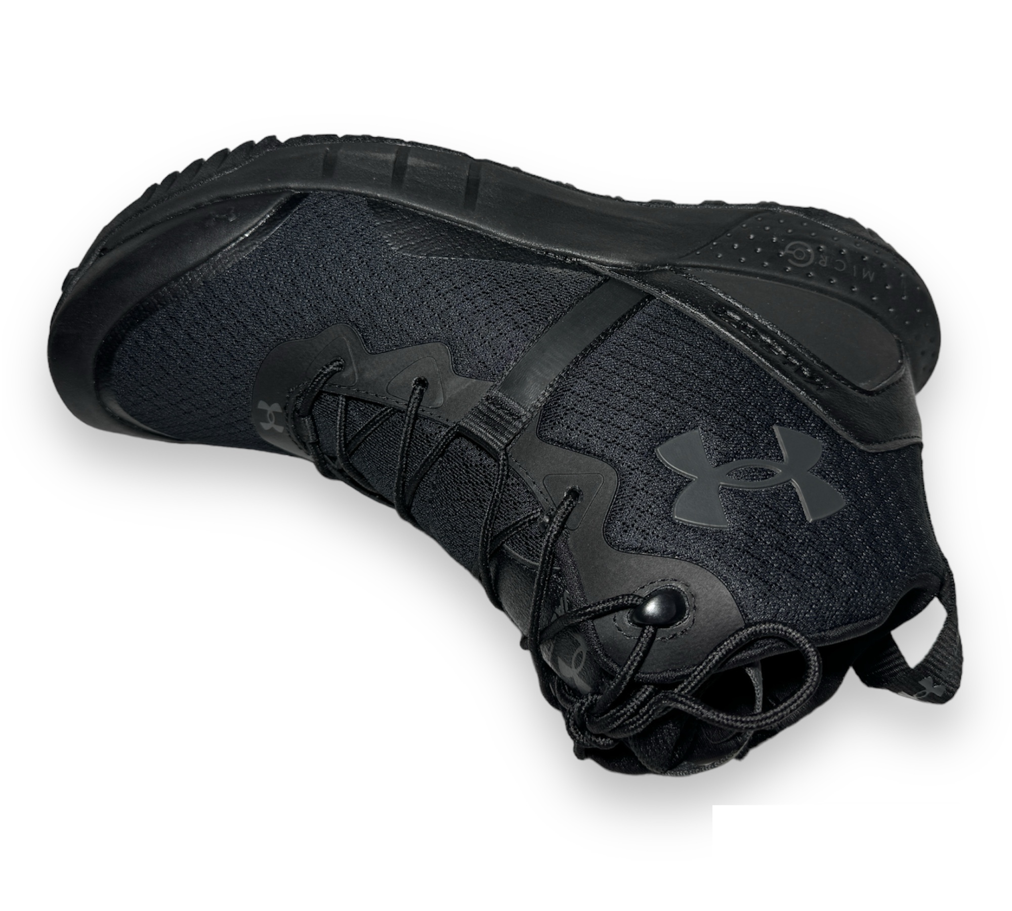 Botas Under Armour Micro G Valsetz Zip Negras - C