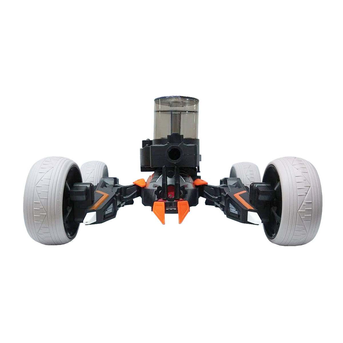 Coche Juguete a Control Remoto Universe Chariot con Lanzador y Laser Naranja