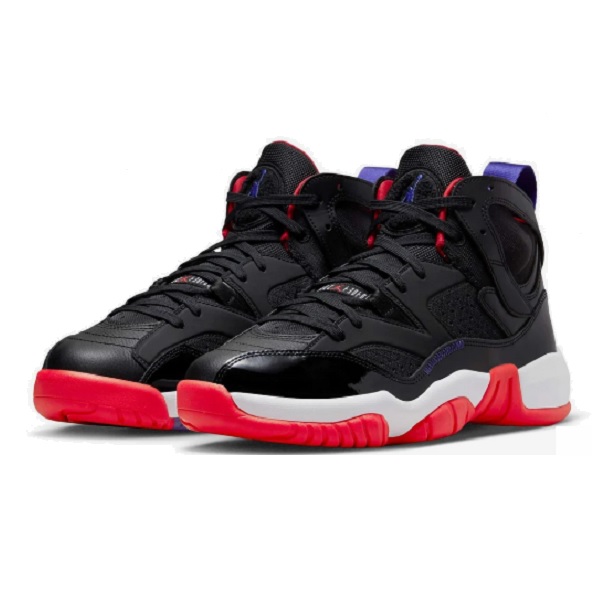 Tenis Jordan Jumpman Two Trey Negro/rojo/morado Basketball Hombre