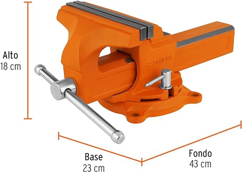 TORNILLOS DE BANCO TIPO EUROPEO, HIERRO NODULAR 100199