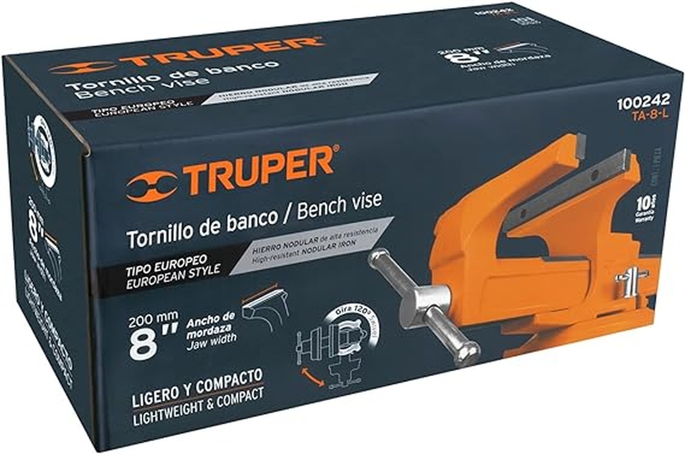 TORNILLOS DE BANCO TIPO EUROPEO, HIERRO NODULAR 100199