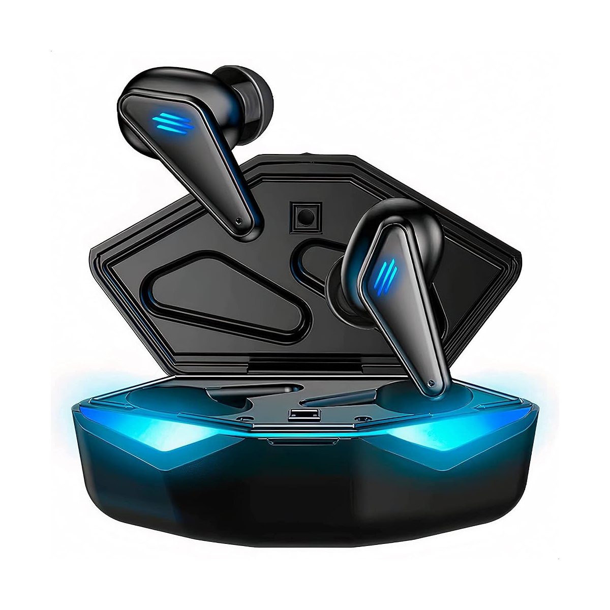 Audífonos in-ear gamer inalámbricos Binden Dark Manta negro