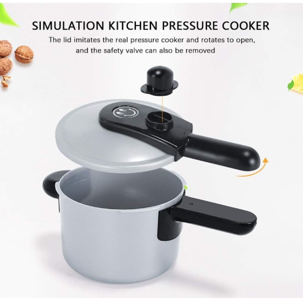 Juego de cocina infantil didáctico 36 pzas con sonido