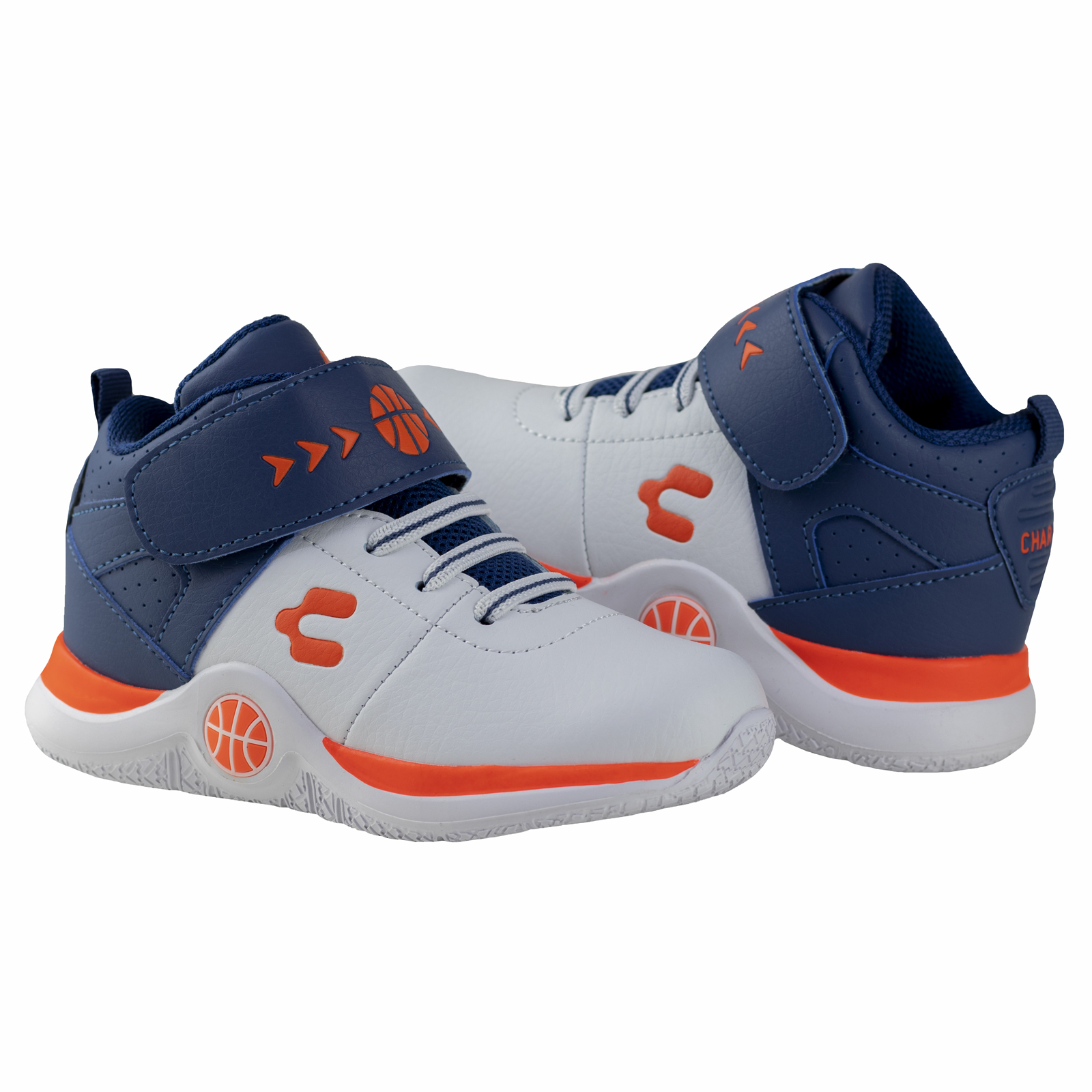 Tenis De Basquetbol Charly Kids Niños 1079132 Blanco Marino