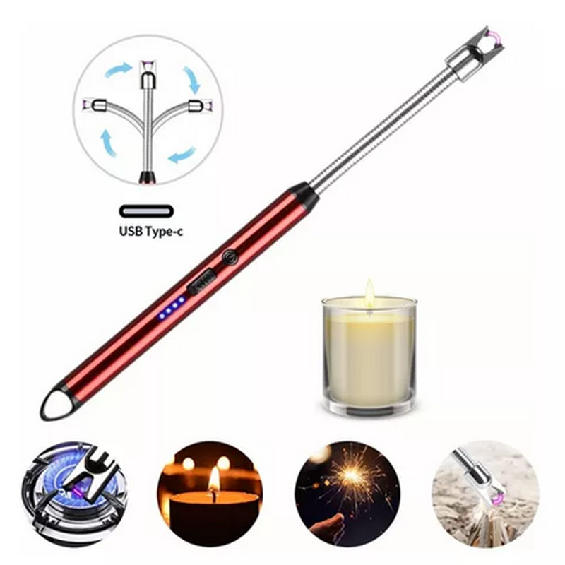 Encendedor Eléctrico Recargable Seguro Usb Cocina Multiusos