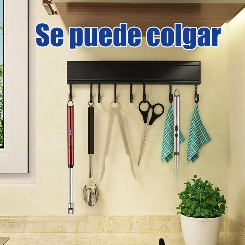 Encendedor Eléctrico Recargable Seguro Usb Cocina Multiusos